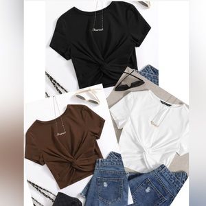 NWT!✨ Sexy Crop Top Bundle 3 Pack!